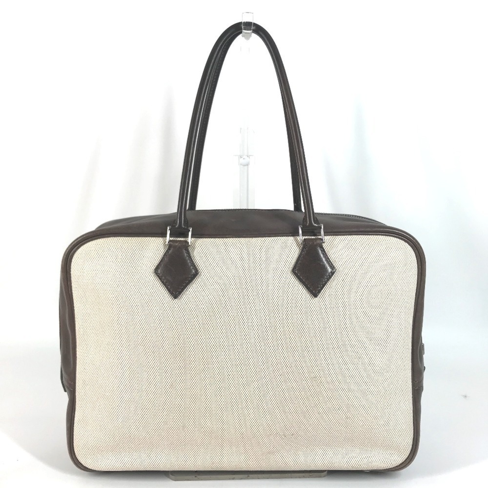 HERMES Plume 32 Tote Bag, Business Handbag, Toile H, Veau Gulliver, Men's and...